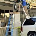 Short ladders, long falls - Photo by Thomas Van Hooser,  Gold Coast Chapter